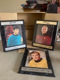 Star Trek Plaques