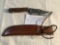 Hunter Knife Hammered Steel