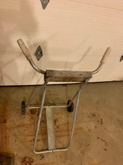 wheeled outboard cart