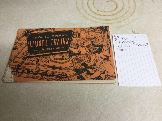 Lionel Train Operators manual