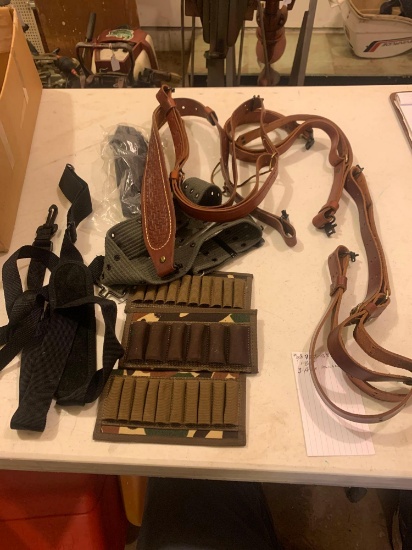 slings, belt , pouches