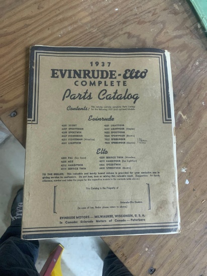 1937 Parts manual
