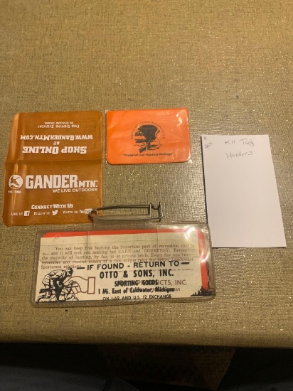 kill tag Holders