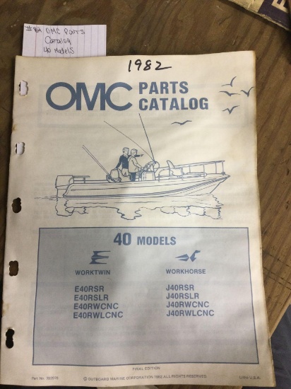 OMC parts catalog