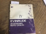1971 Evinrude Accessories parts catalog