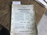 1957 Evinrude parts list books