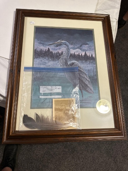 Ron Glant Framed Print