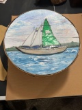 Stained Glass SAIL BOAT