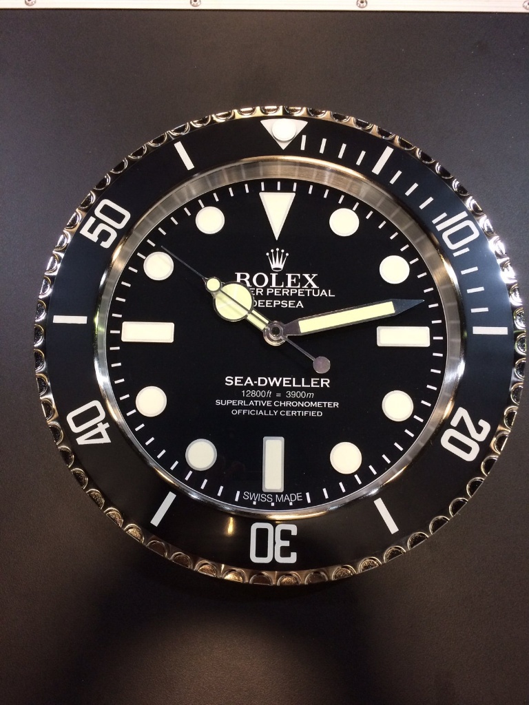 Rolex Händlerwanduhr