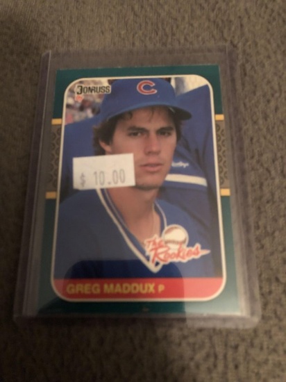 Greg Maddux 1987 Donruss the rookies rookie card
