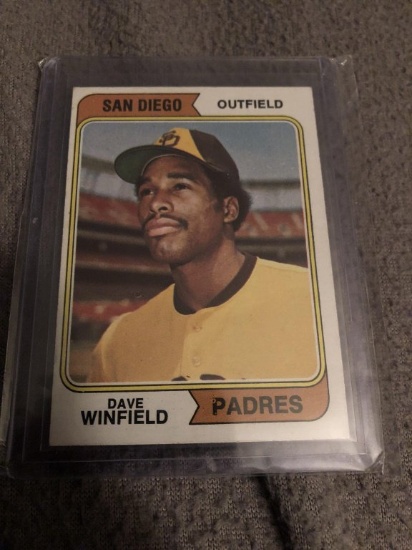 Dave Winfield 1974 topps rookie card nice shape