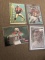 FOOTBALL LOT: STEVE YOUNG - JOE MONTANA- JERRY RICE- MARCUS ALLEN