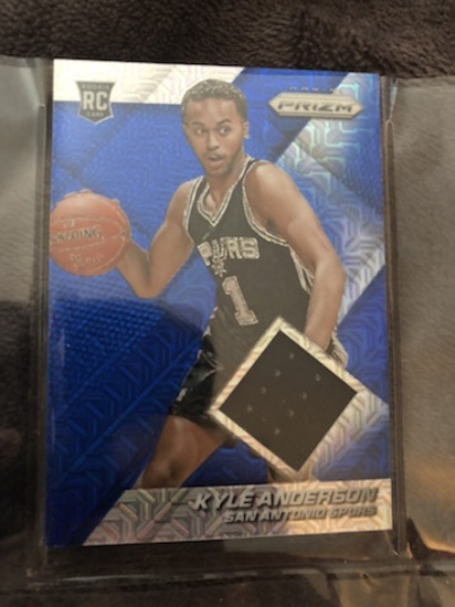 Kyle Anderson Prizm Jersey Card