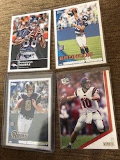 FOOTBALL LOT: Demaryius Thomas, Broncos, eli Manning,