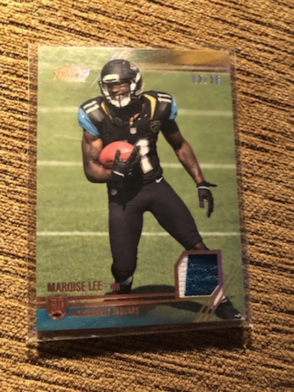 JACKSONYILLE JAGUANS-MARQISE LEE Patch SP Topps Prime