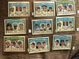 BASEBALL LEADERS CARD LOT