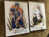 WAYNE GRETZKY - C/ OILERS- MARIO LEMIEUX C/ PENGUINS