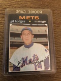 ROOKIE CARD- GIL HODGES - MANAGER