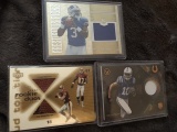Football Game used patch and Ball lot