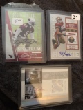 Football 3 Card auto rc lot