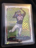 Jadeveon Clowney topps chrome X fracture rookie