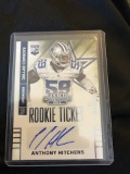 Anthony Hitchens contenders autograph rookie