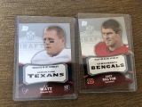 JJ Watt Andy Dalton RC lot