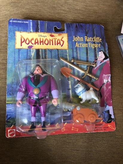 John Ratcliffe Pocahontas toy