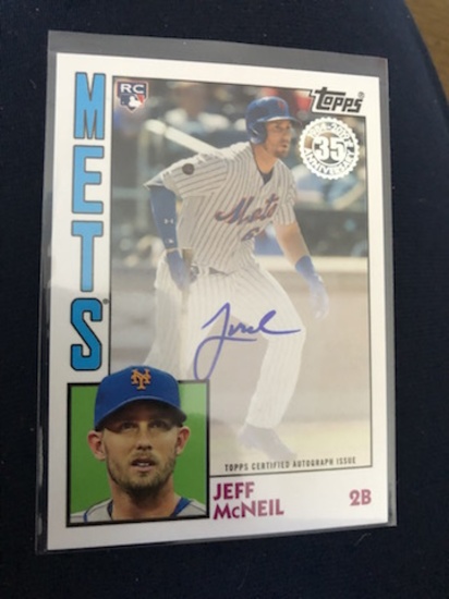 Jeff Mcneil 35th anniversary auto