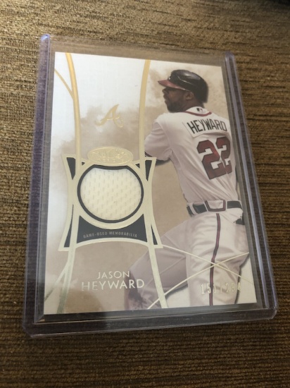 Jason Heyward Tier One Jersey card