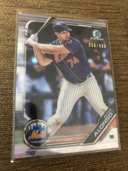 2019 Bowman Chrome Prospect Refractor #127 Peter Pete Alonso