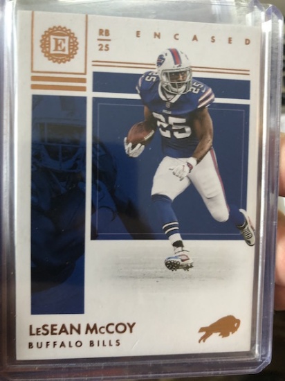 Lesean Mccoy encased