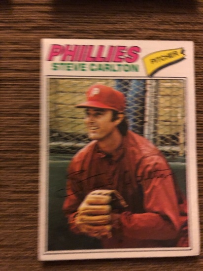 1977 Topps #110 Steve Carlton Phillies