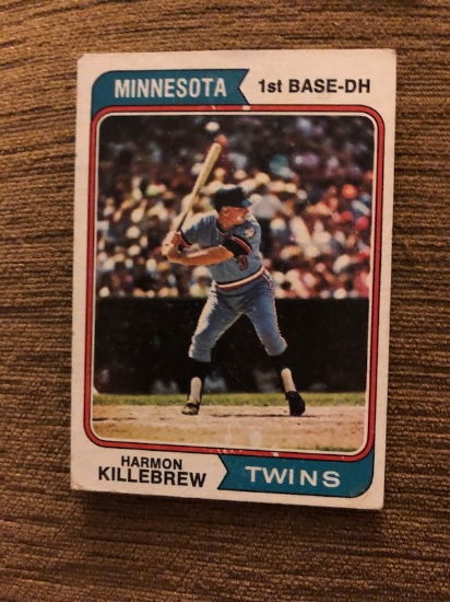 Harmon Killebrew Minnesota Twins Baseball Card