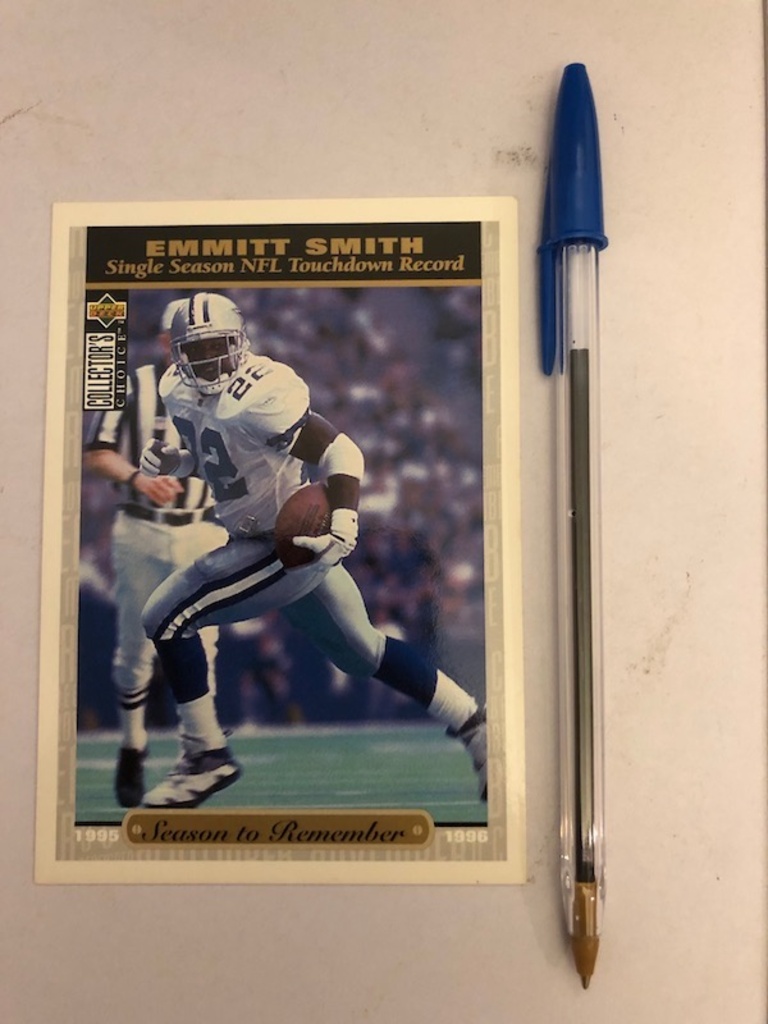 Emmitt Smith collectibles selling for big dollars — and they