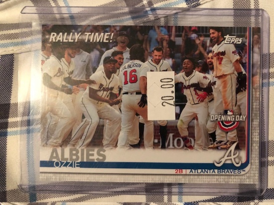 Topps Rally Time Opening Day Albies Ozzie Atlanta Braves