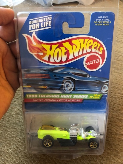 Hot Wheels 1999 Treasure Hunt Rigor Moto