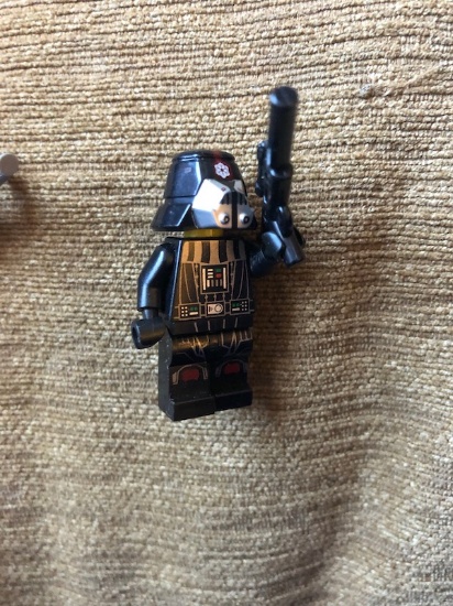 Star Wars Lego Mini Figure with weapon