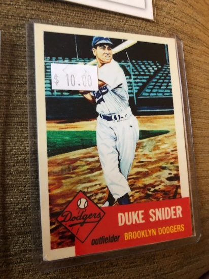 Duke Snider Reprint