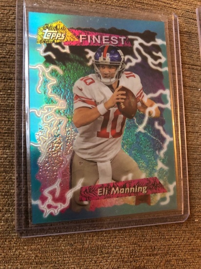 Eli Manning Topps Finest Refractor