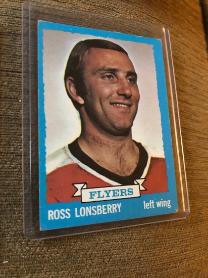 Ross Lonsberry Vintage Hockey Card