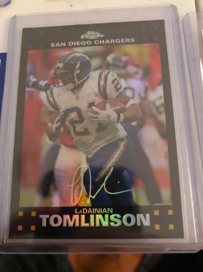 Ladainian Tomlinson Topps Chrome Refractor