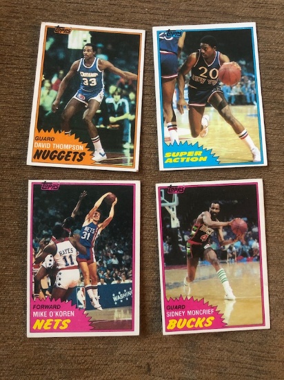 David Thompson, Mike O'Koren, Sidney Moncrief