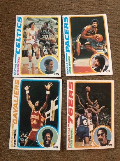 Foots Walker, Cedric Maxwell, George Mcginnis, James Edwards