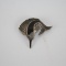 Vintage Taxco Sterling Silver Sailfish pin signed