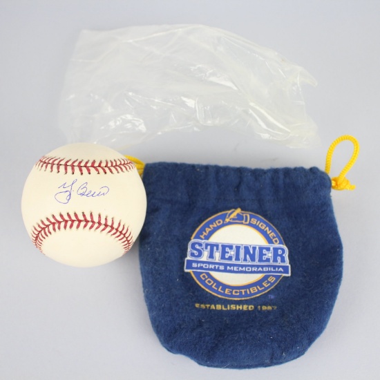 NY Yankees Steiner Yogi Berra Autographed Baseball