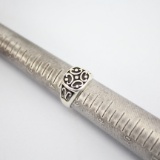 Sterling Silver Celtic Design Ring SZ 7 3/4