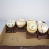 Pete Rose Autographed Baseball plus others