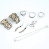 50.8 Grams Sterling Silver Jewelry Lot