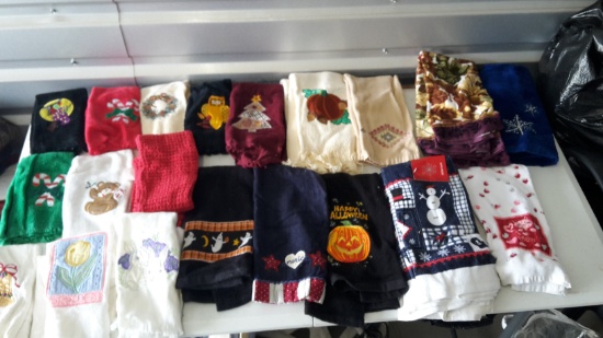 HAND TOWELS- SOME HOLIDAY THEMED